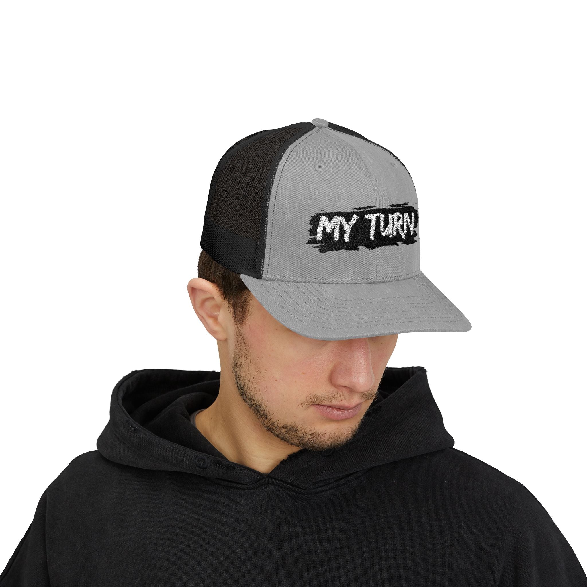 My Turn Snapback Trucker Cap | Fun Hat for Parties, Birthdays, Outdoor Activities, Gift Ideas, Everyday Wear
