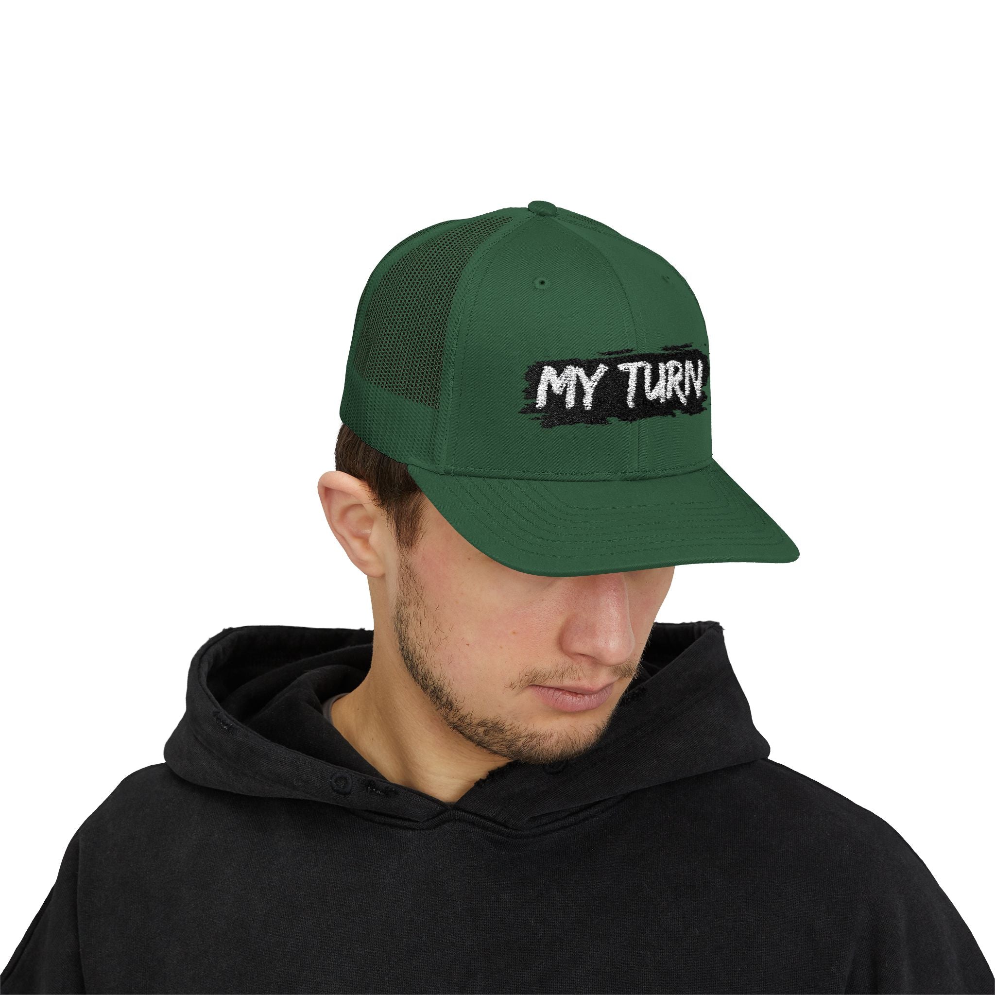 My Turn Snapback Trucker Cap | Fun Hat for Parties, Birthdays, Outdoor Activities, Gift Ideas, Everyday Wear