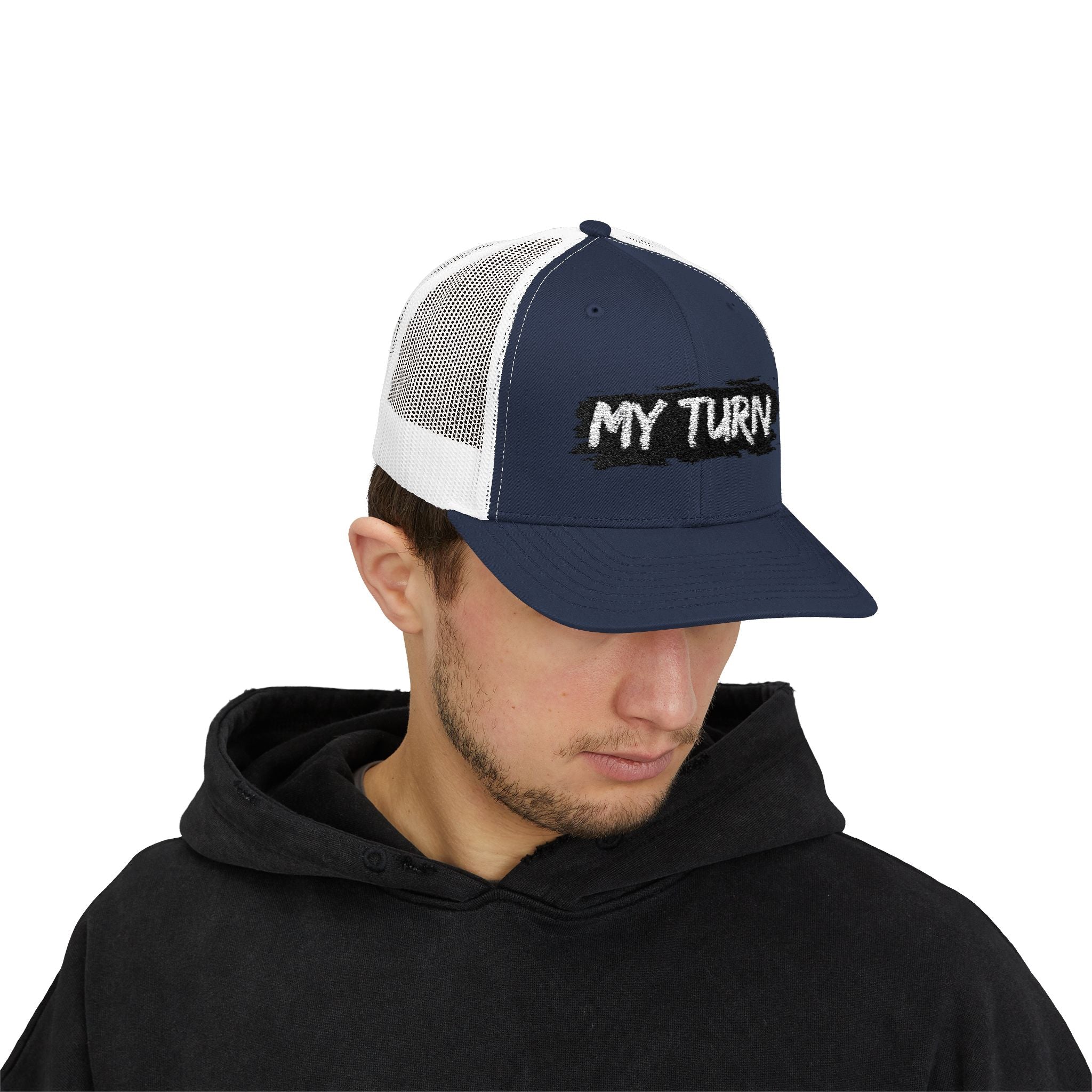 My Turn Snapback Trucker Cap | Fun Hat for Parties, Birthdays, Outdoor Activities, Gift Ideas, Everyday Wear