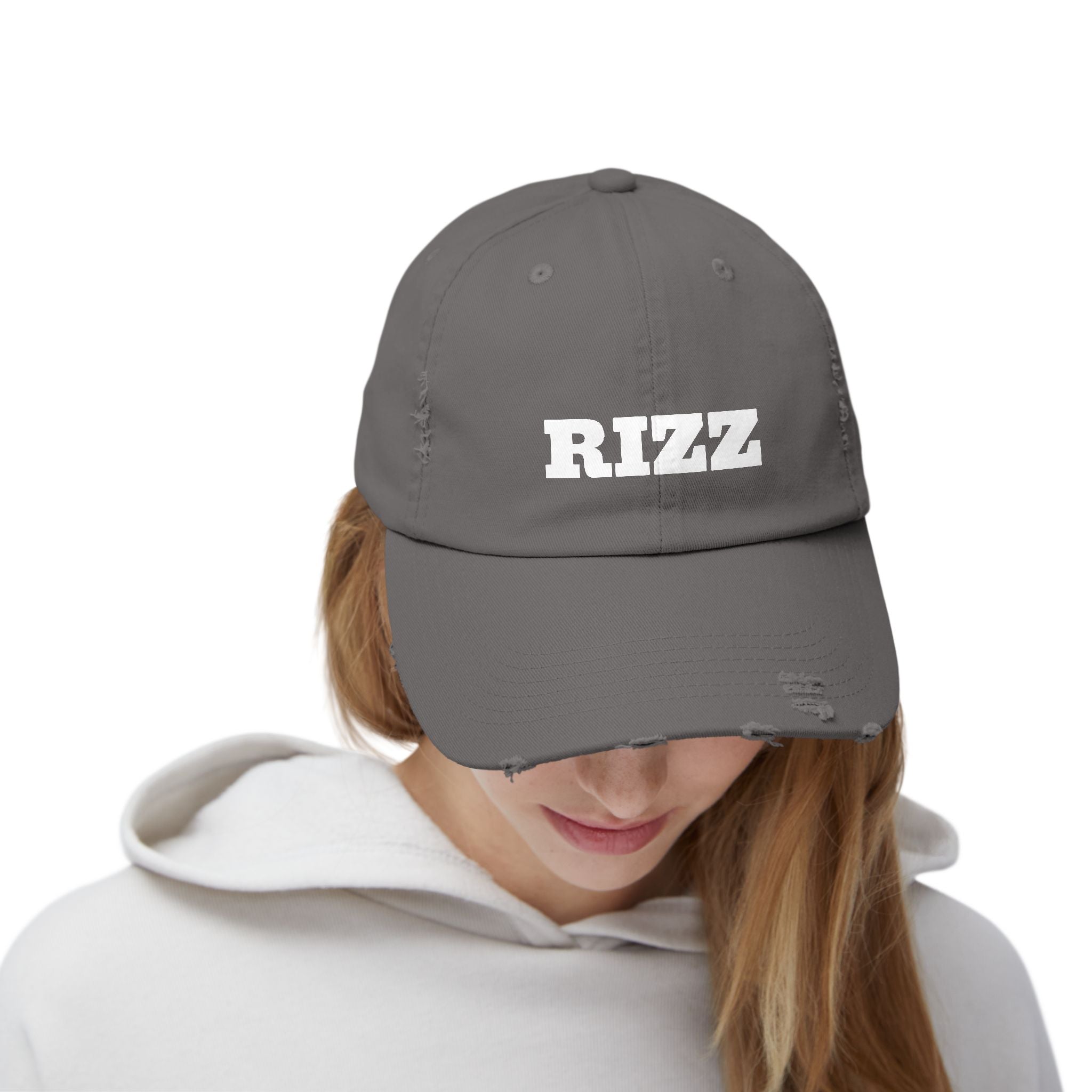 RIZZ - Trendy Summer Hat, Casual Fashion Accessory, Gift for Him/Her, Streetwear Style, Everyday Wear