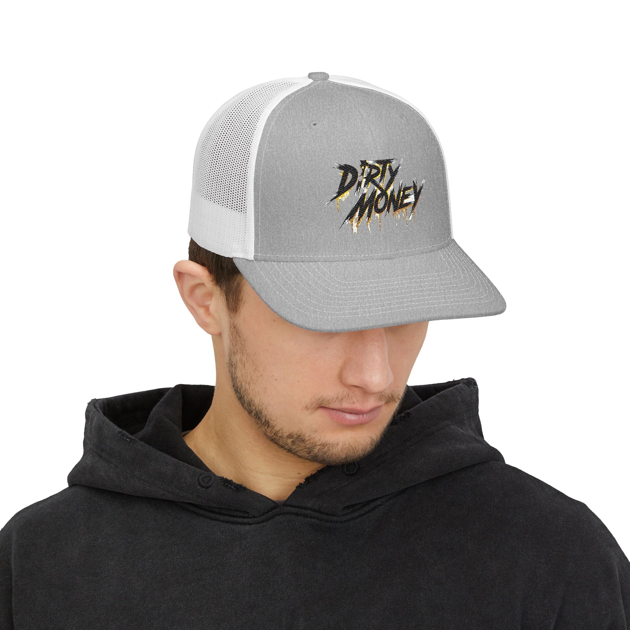 Dirty Money Snapback Trucker Cap