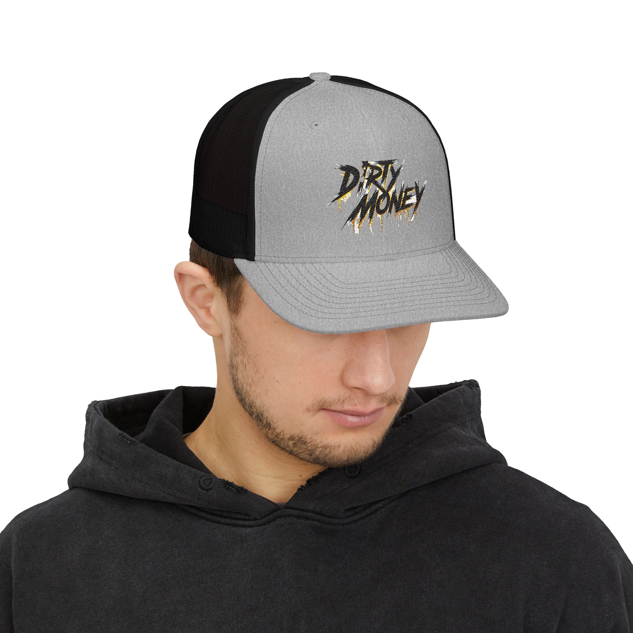 Dirty Money Snapback Trucker Cap