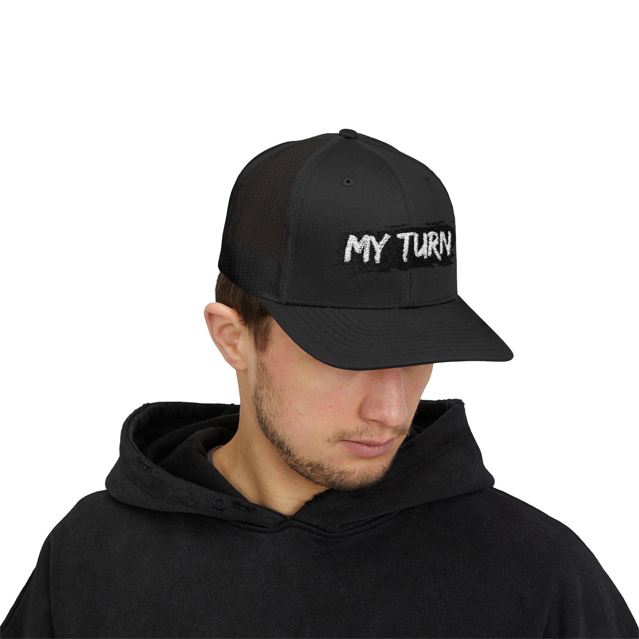 My Turn Snapback Trucker Cap | Fun Hat for Parties, Birthdays, Outdoor Activities, Gift Ideas, Everyday Wear