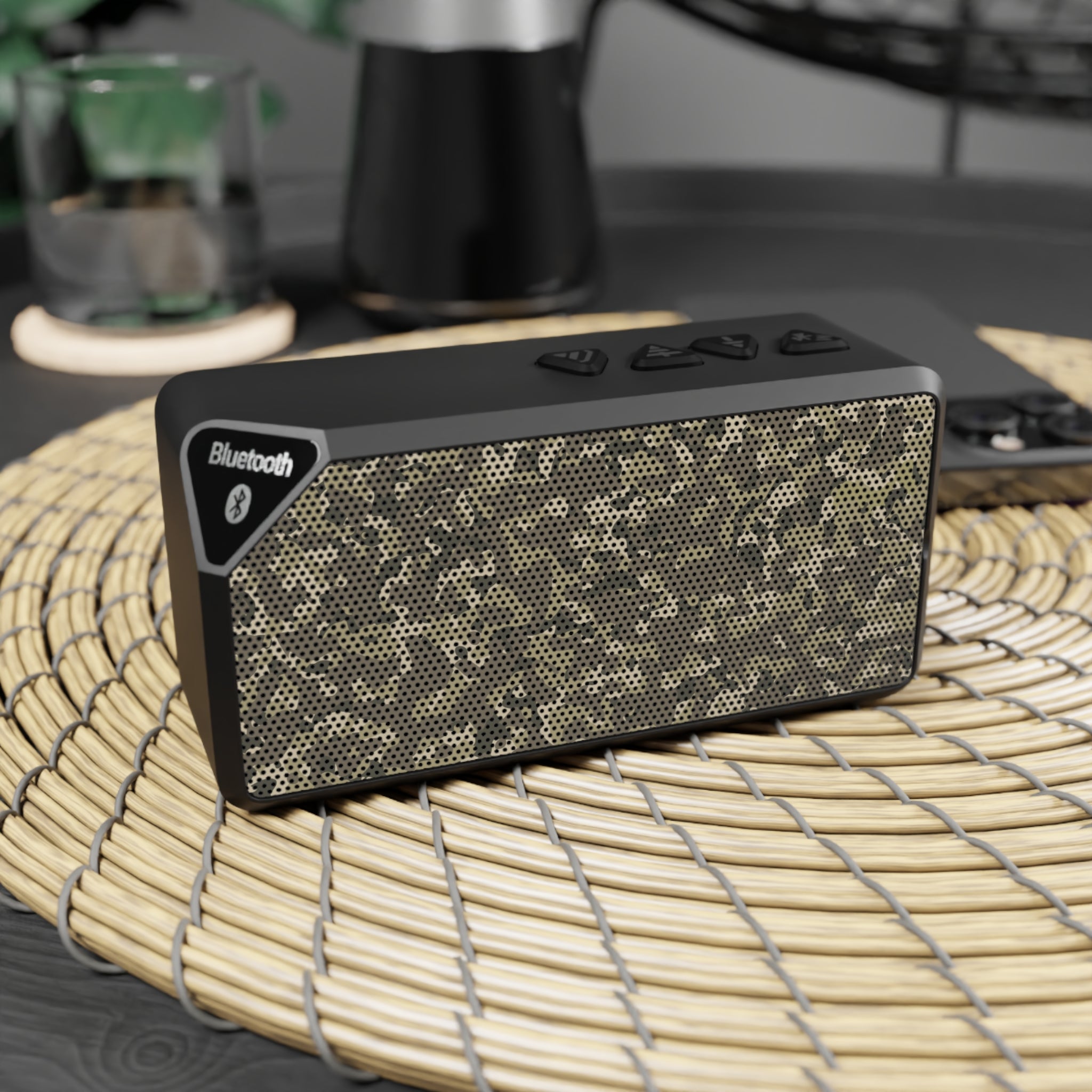 Duck Camouflage Design, Portable Sound System, Outdoor Music Player, Camping Speaker, Gifts for Music Lovers