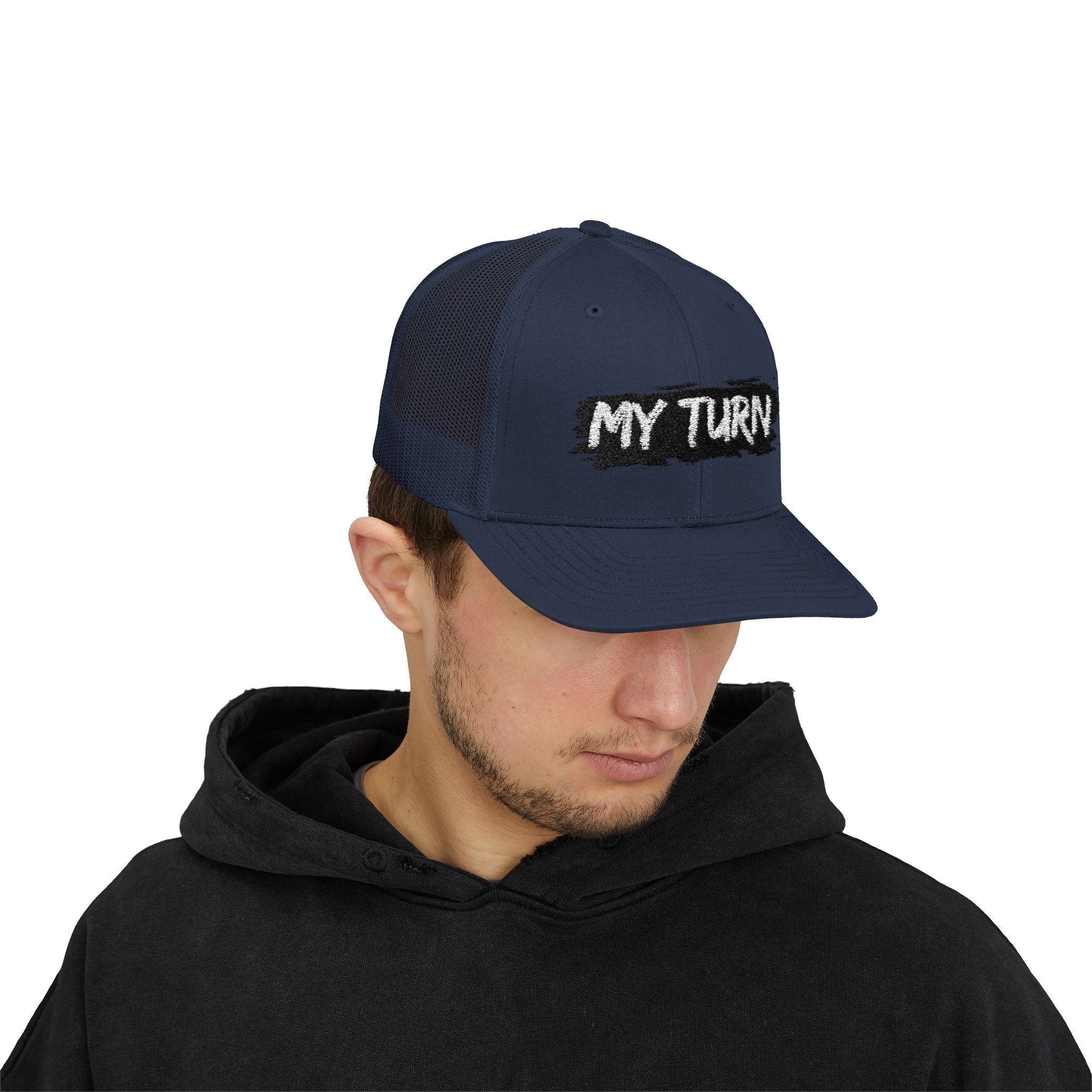 My Turn Snapback Trucker Cap | Fun Hat for Parties, Birthdays, Outdoor Activities, Gift Ideas, Everyday Wear