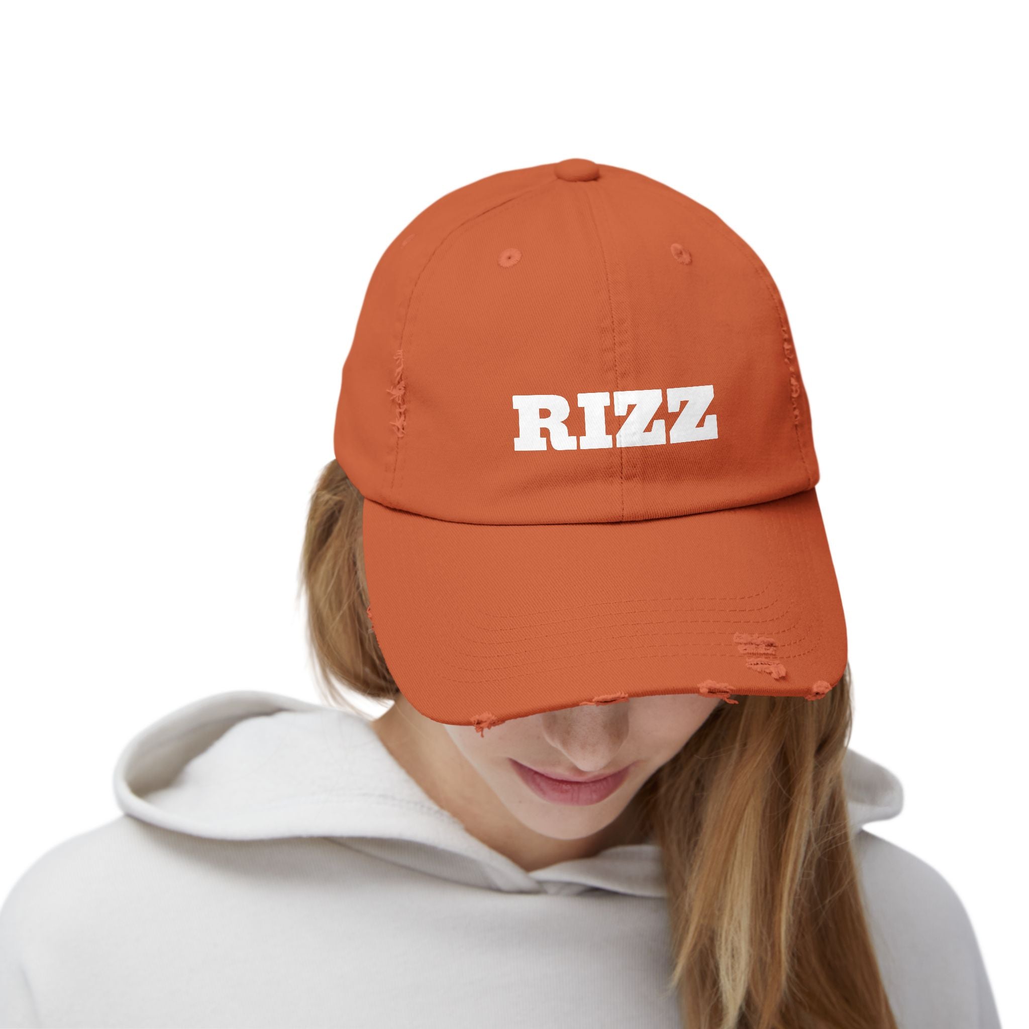 RIZZ - Trendy Summer Hat, Casual Fashion Accessory, Gift for Him/Her, Streetwear Style, Everyday Wear