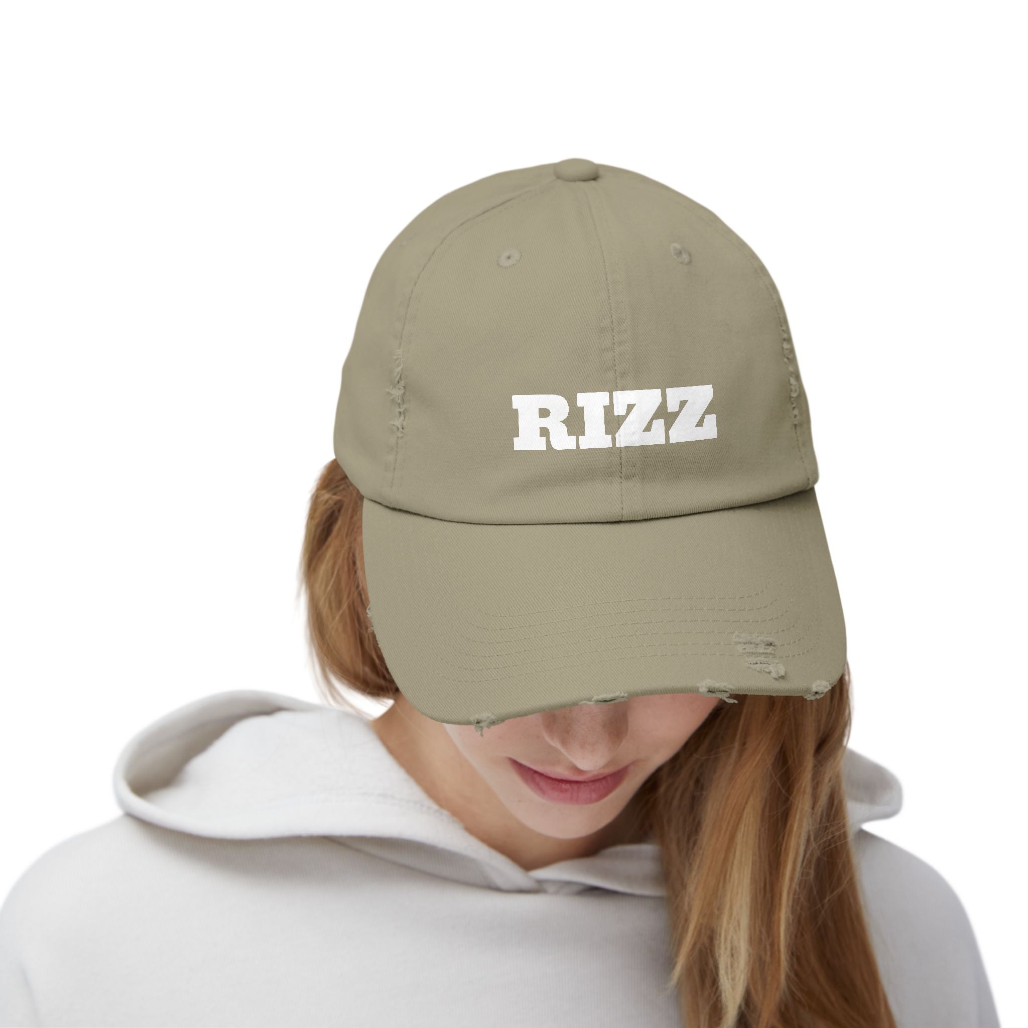 RIZZ - Trendy Summer Hat, Casual Fashion Accessory, Gift for Him/Her, Streetwear Style, Everyday Wear