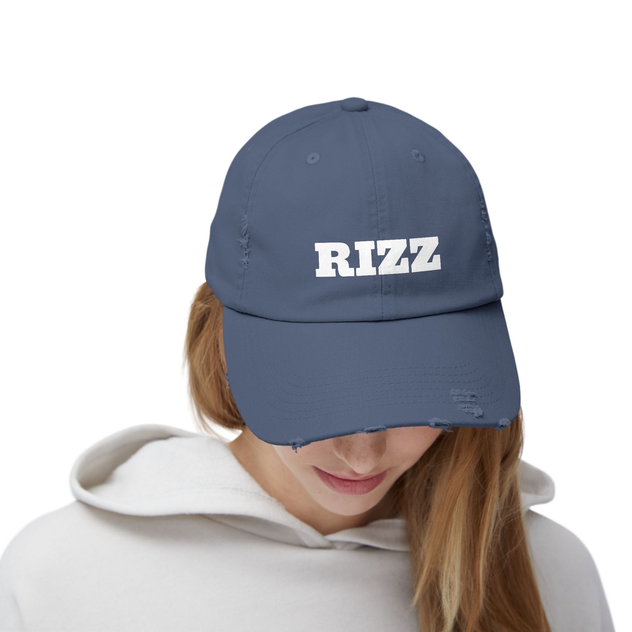 RIZZ - Trendy Summer Hat, Casual Fashion Accessory, Gift for Him/Her, Streetwear Style, Everyday Wear
