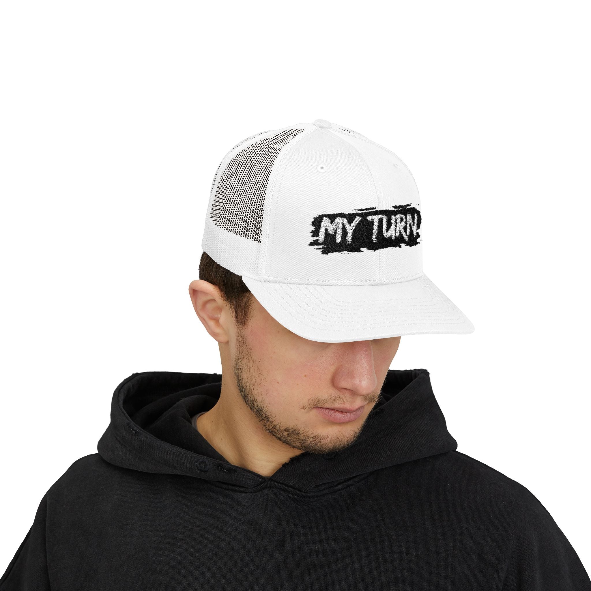 My Turn Snapback Trucker Cap | Fun Hat for Parties, Birthdays, Outdoor Activities, Gift Ideas, Everyday Wear