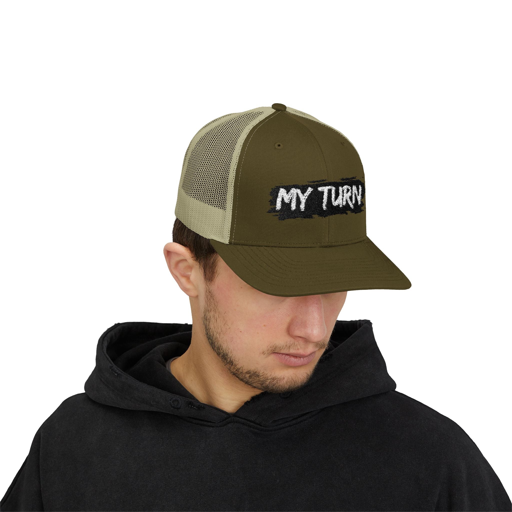 My Turn Snapback Trucker Cap | Fun Hat for Parties, Birthdays, Outdoor Activities, Gift Ideas, Everyday Wear