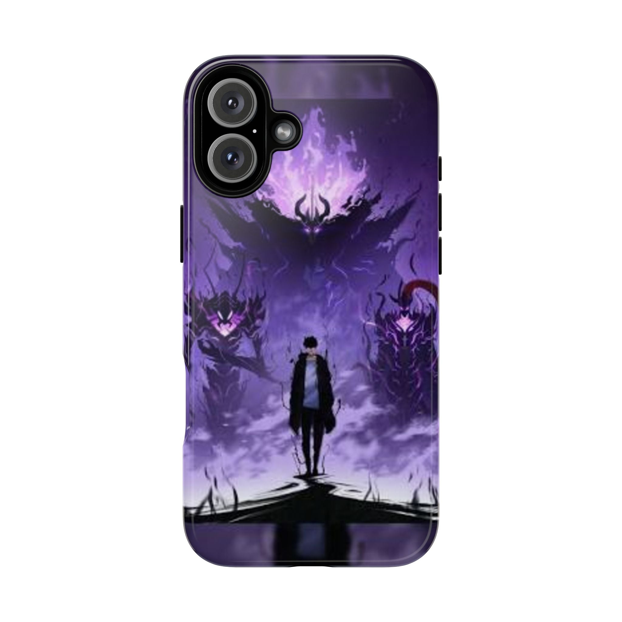 Solo Leveling Jinwoo Phone Case, Tough Cases, Durable Phone Cover, Military Style Case, Perfect for Gifts, Fashionable and Functional