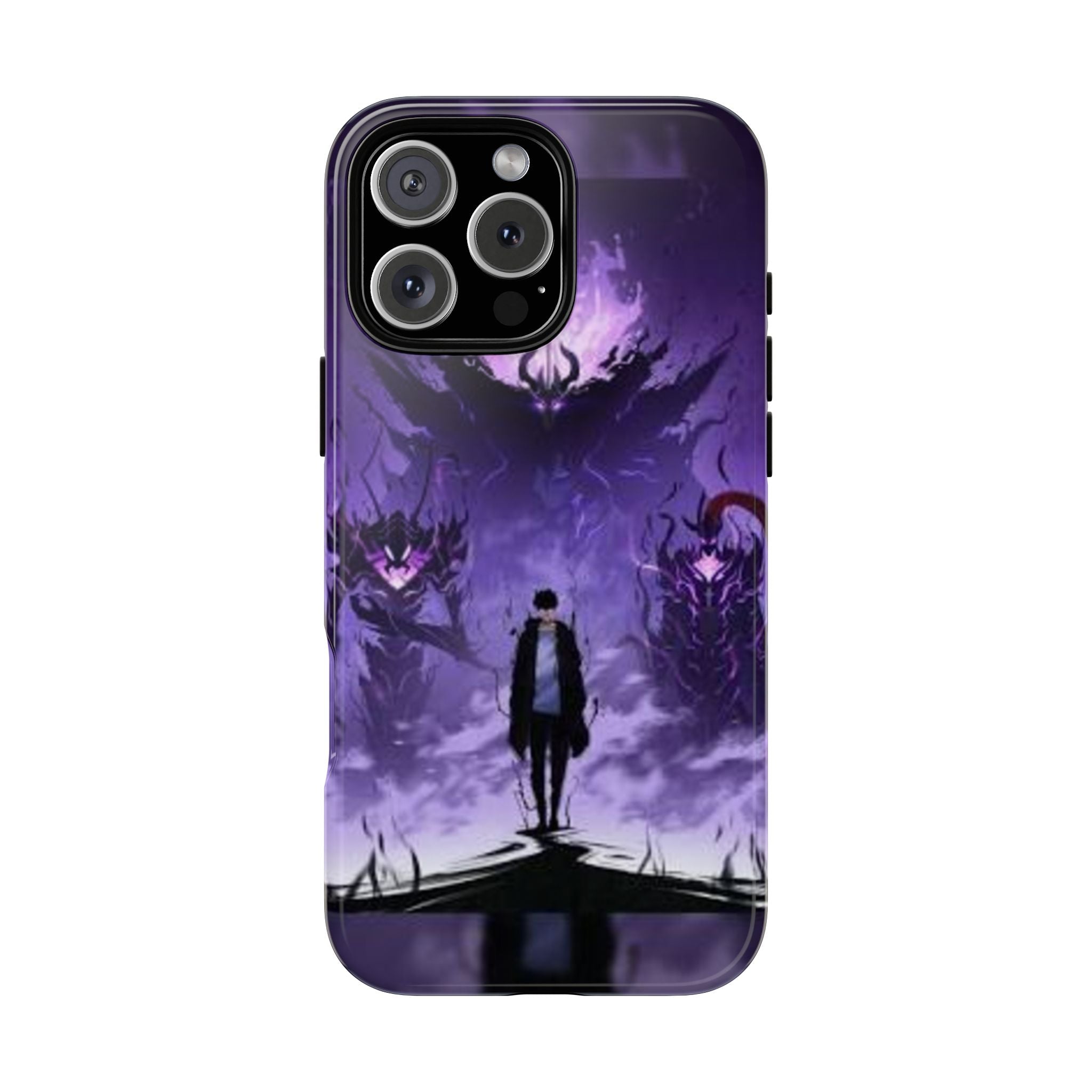 Solo Leveling Jinwoo Phone Case, Tough Cases, Durable Phone Cover, Military Style Case, Perfect for Gifts, Fashionable and Functional