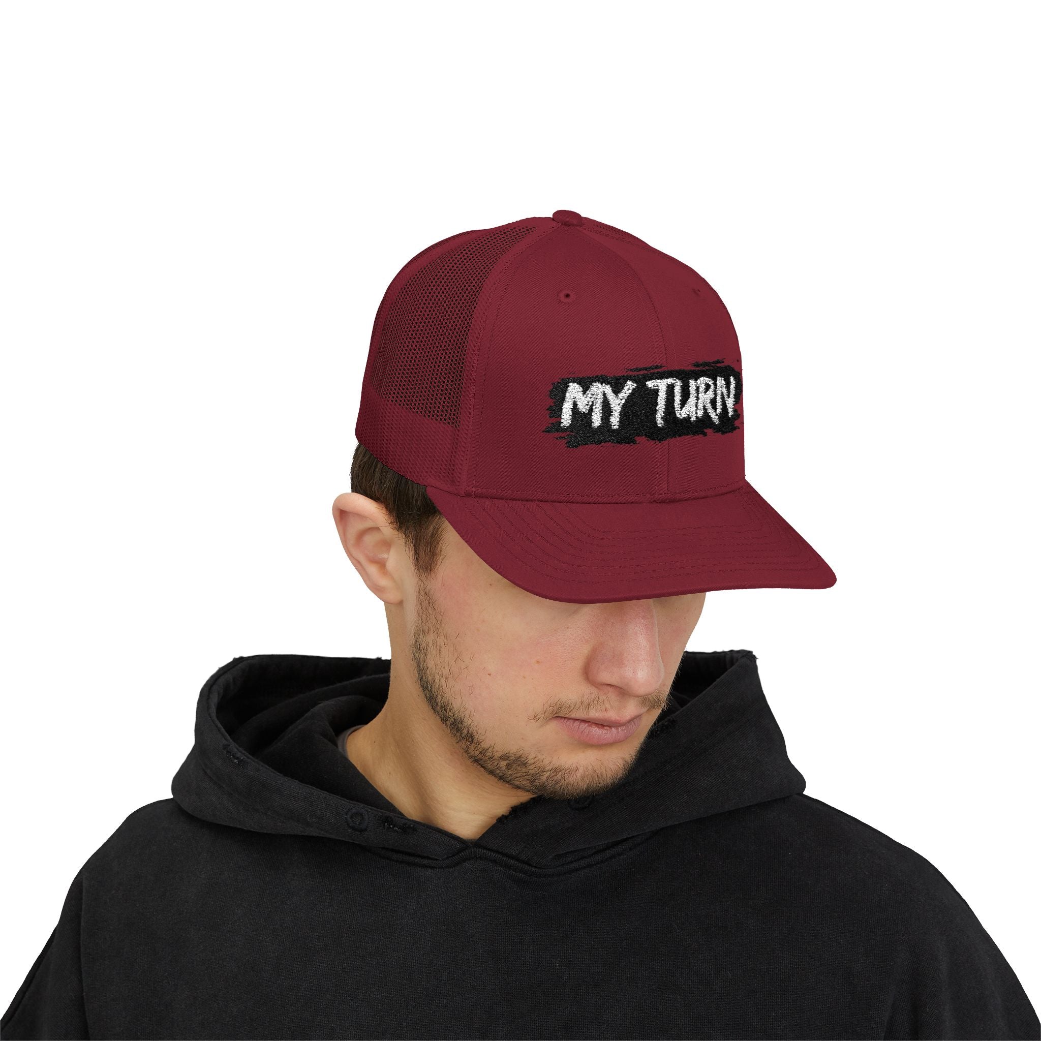 My Turn Snapback Trucker Cap | Fun Hat for Parties, Birthdays, Outdoor Activities, Gift Ideas, Everyday Wear