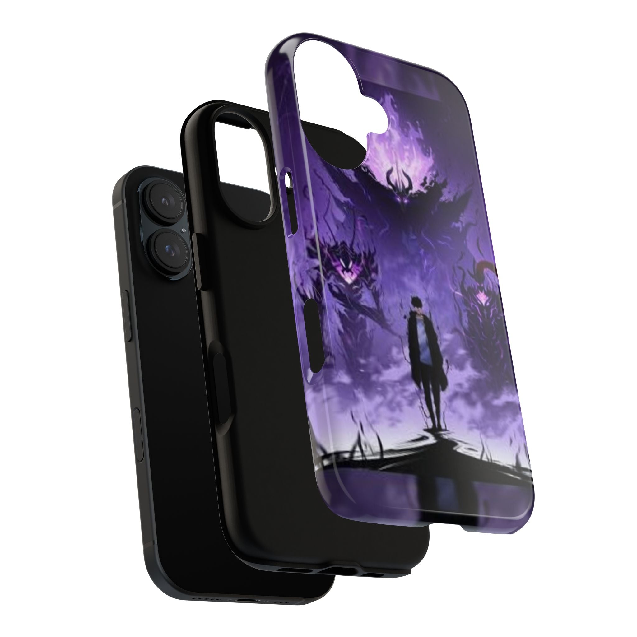 Solo Leveling Jinwoo Phone Case, Tough Cases, Durable Phone Cover, Military Style Case, Perfect for Gifts, Fashionable and Functional
