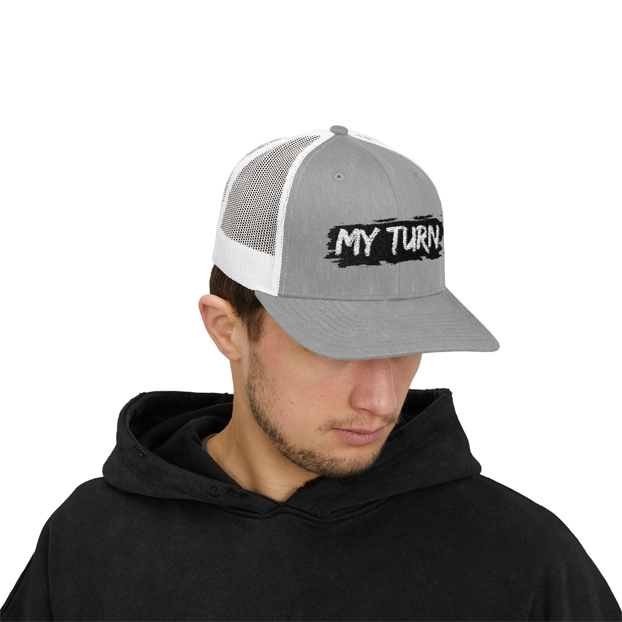My Turn Snapback Trucker Cap | Fun Hat for Parties, Birthdays, Outdoor Activities, Gift Ideas, Everyday Wear
