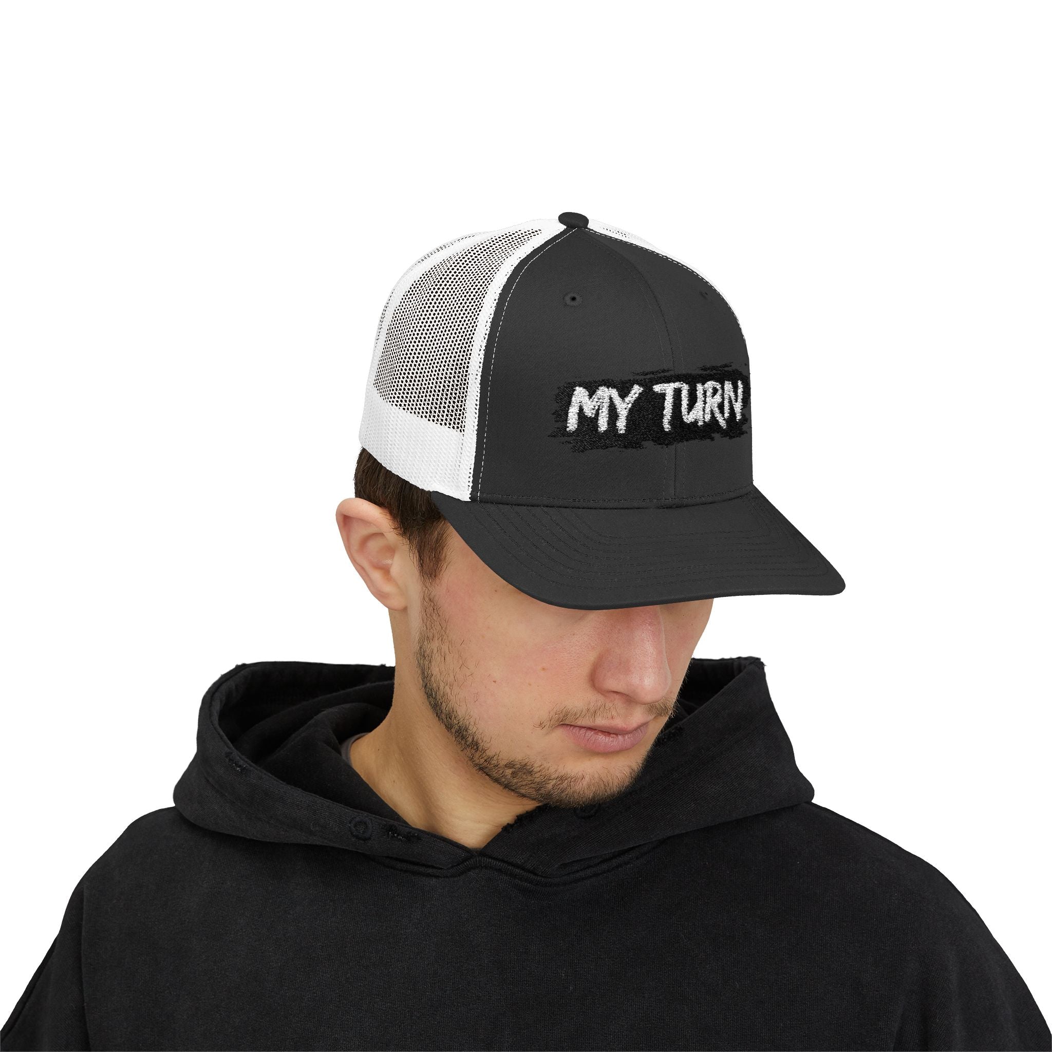 My Turn Snapback Trucker Cap | Fun Hat for Parties, Birthdays, Outdoor Activities, Gift Ideas, Everyday Wear