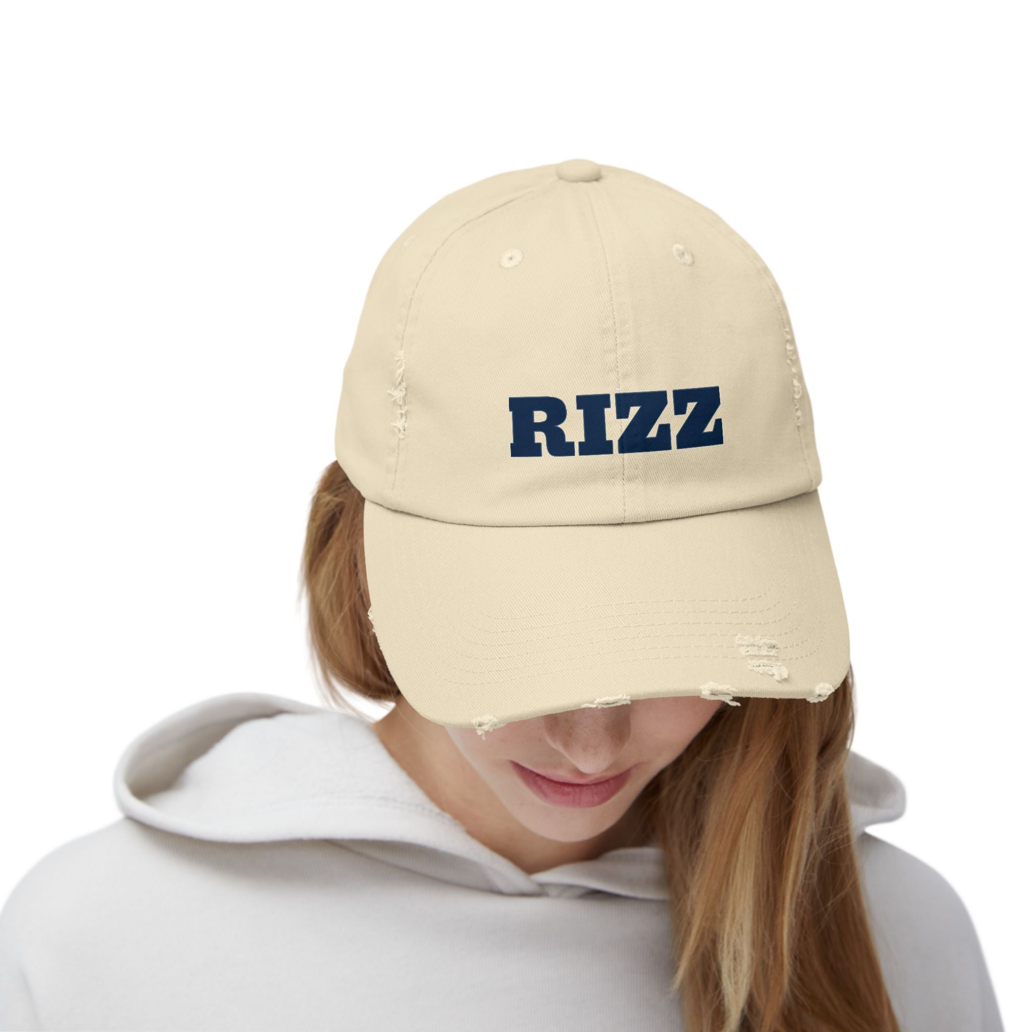 RIZZ Hat for Everyday Wear, Gift for Him/Her, Summer Accessory, Stylish Adjustable Cap