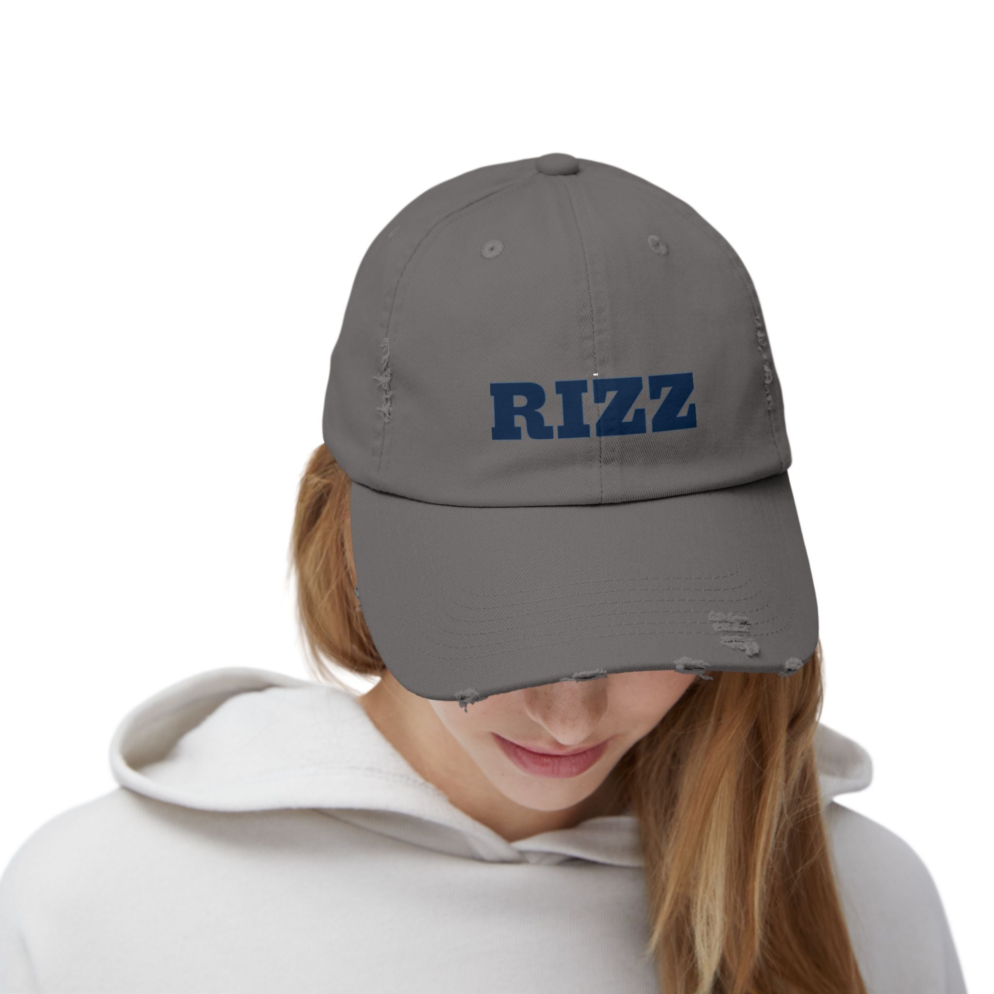 RIZZ Hat for Everyday Wear, Gift for Him/Her, Summer Accessory, Stylish Adjustable Cap