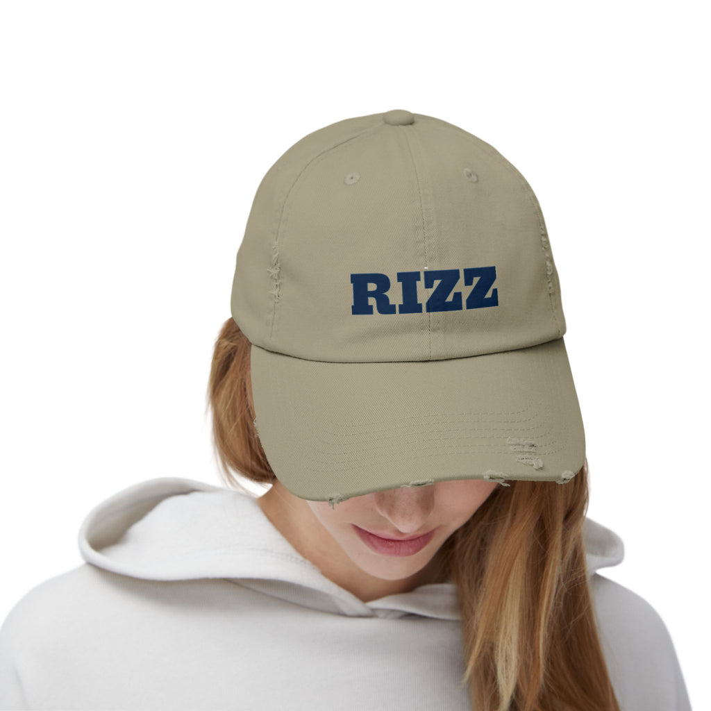 RIZZ Hat for Everyday Wear, Gift for Him/Her, Summer Accessory, Stylish Adjustable Cap