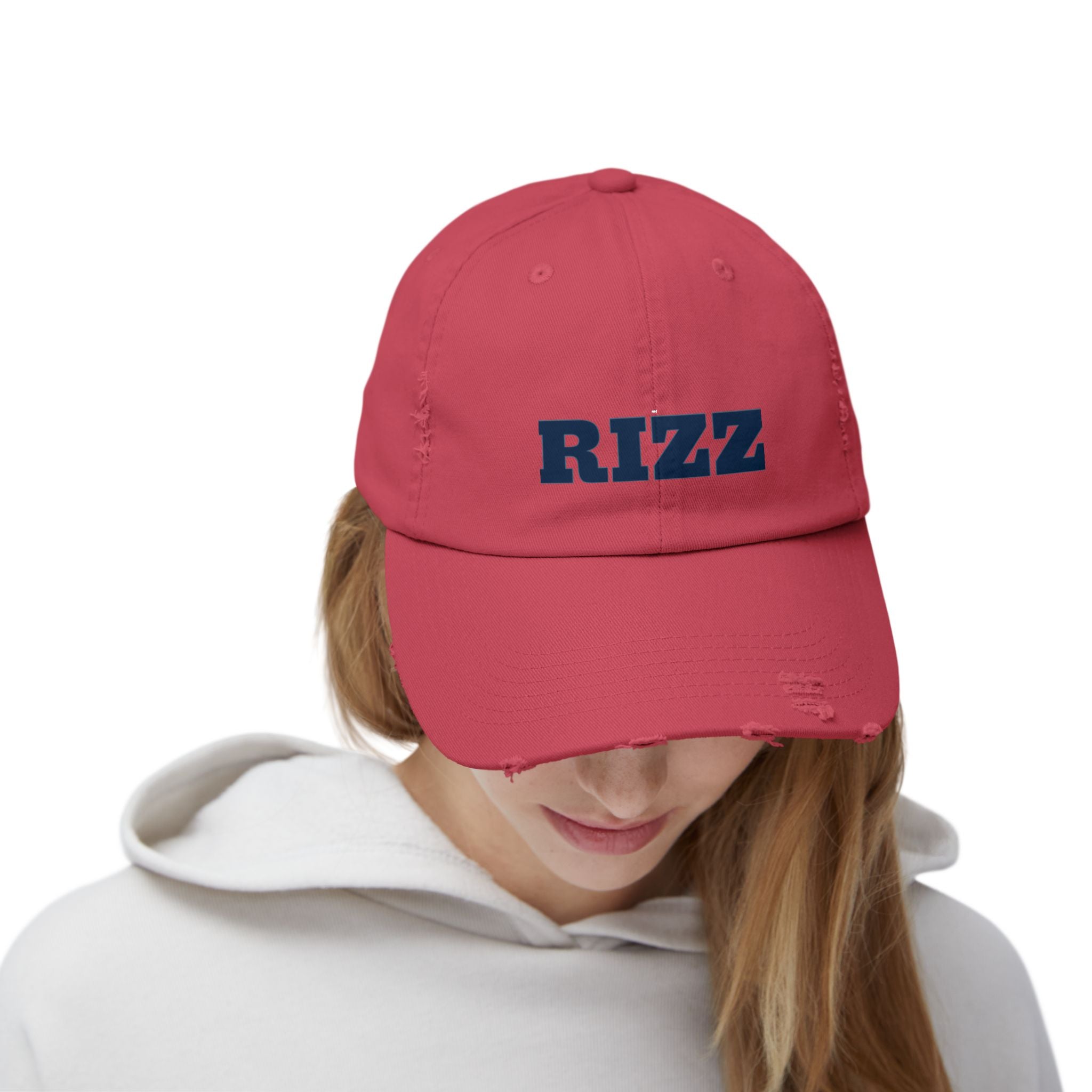 RIZZ Hat for Everyday Wear, Gift for Him/Her, Summer Accessory, Stylish Adjustable Cap