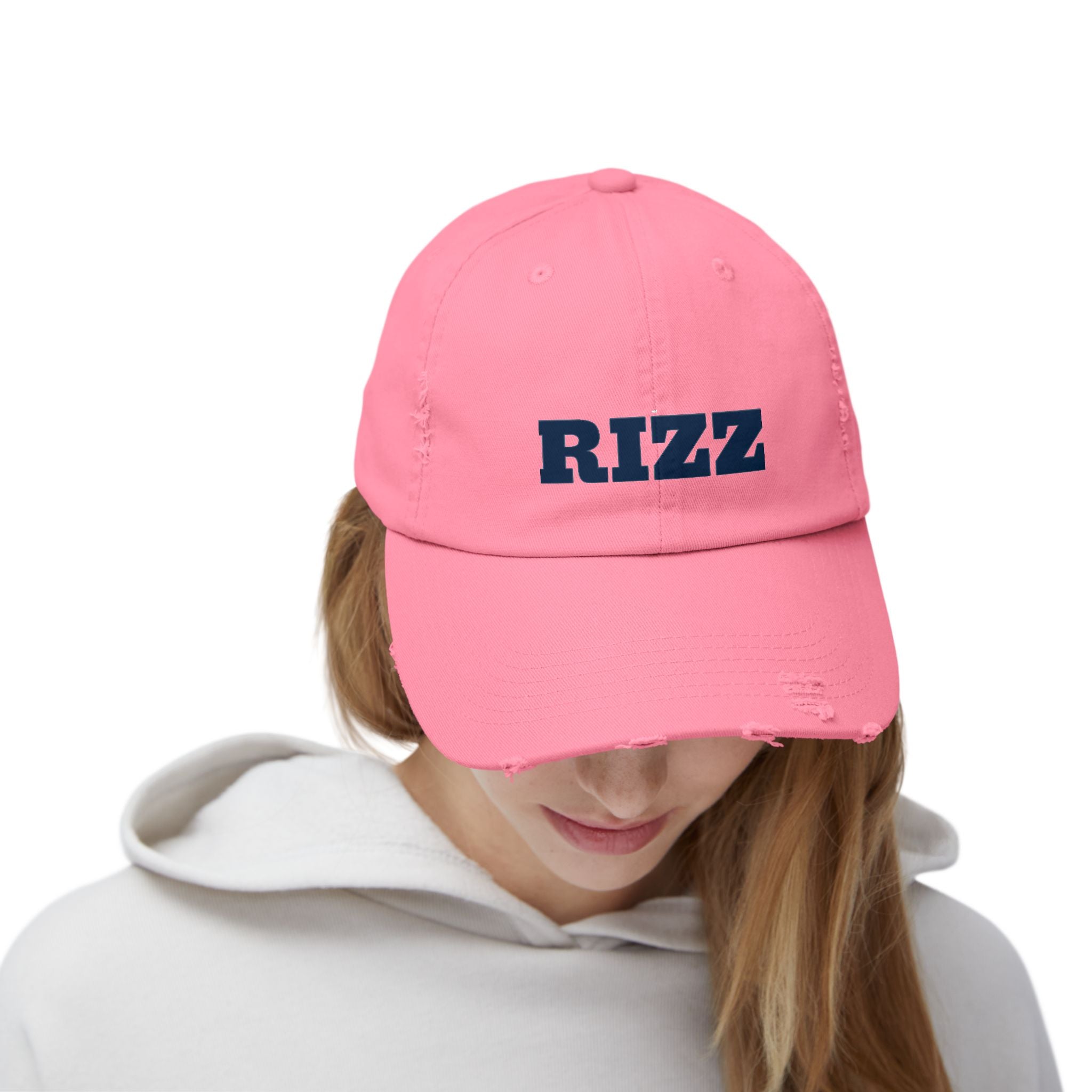 RIZZ Hat for Everyday Wear, Gift for Him/Her, Summer Accessory, Stylish Adjustable Cap