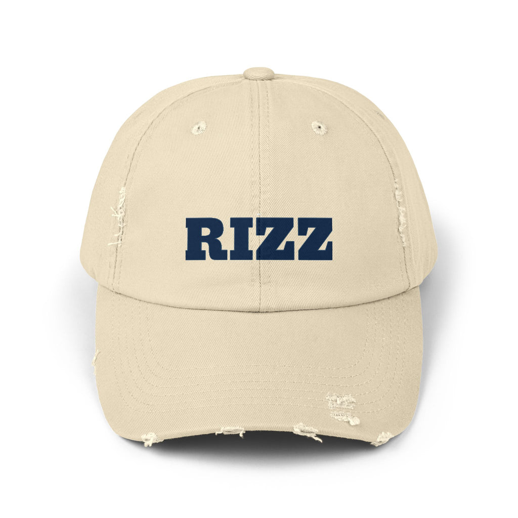 RIZZ Hat for Everyday Wear, Gift for Him/Her, Summer Accessory, Stylish Adjustable Cap